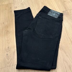 True Religion Black Jeans - Like New!